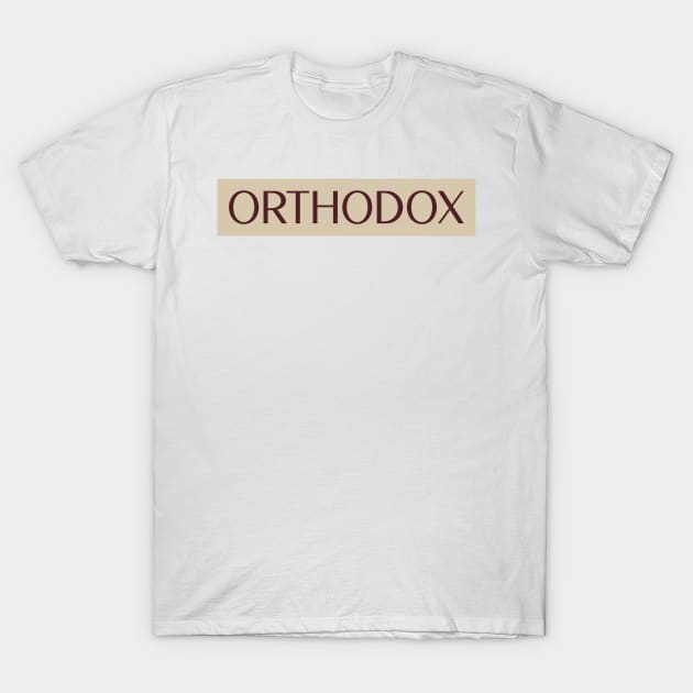 Orthodox version 2 T-Shirt by Mary Refuge Of Souls